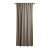 Zasłona z taśmą CASUAL CHIC 140x270 beż